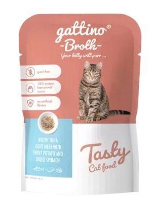 Gattino Broth Atún y Espinaca