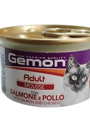 Gemon Mousse Gato Salmón y Pollo