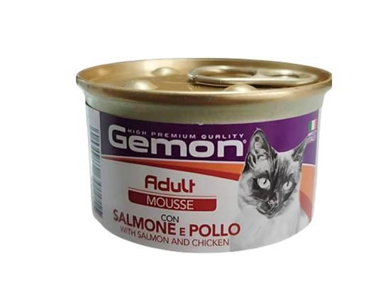 Gemon Mousse Gato Salmón y Pollo