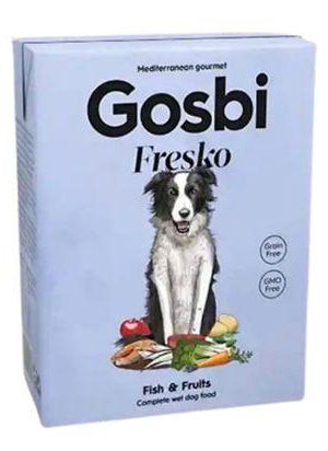 Gosbi Fresko Dog Fish & Fruit Húmedo