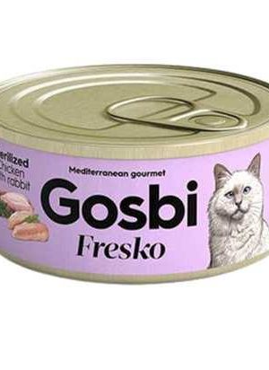 Gosbi Fresko Sterilized Chicken With Rabbit