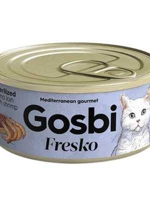 Gosbi Fresko Sterilized Tuna Loin With Shrimp