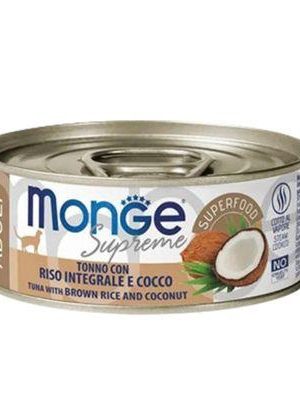 Monge Supreme Atún, Arroz Integral y Coco