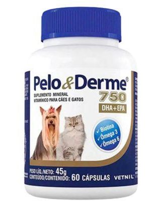 Pelo & Derme 750 DHA + EPA