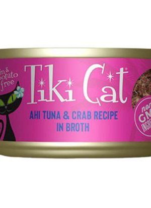Tiki Cat Ahi Tuna & Crab Recipe In Broth