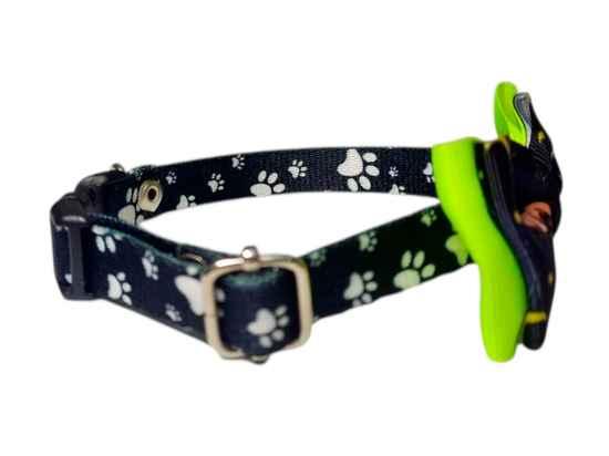 Collar Espacial Neon con Moño Astronauta para Mascotas - Imagen 2