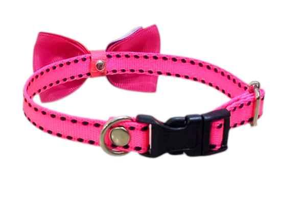 Collar Fashion con Moño Decorativo - Imagen 2