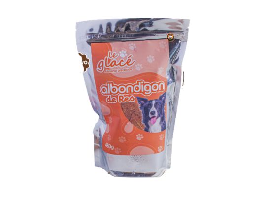 LE GLACÉ ALBÓNDIGAS DE RES