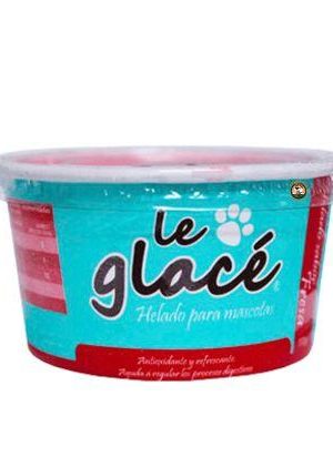 LE GLACÉ HELADO DE FRESA