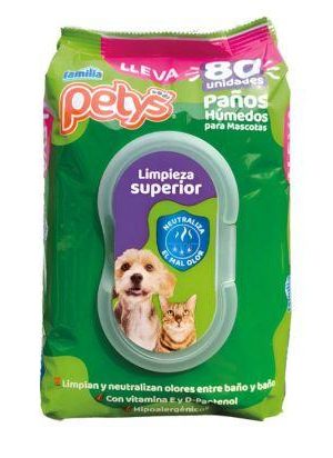 Pañitos húmedos Petys