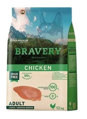 bravery chicken dog