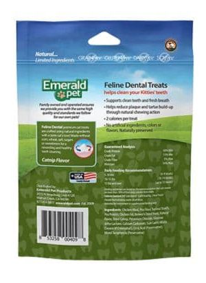 EMERALD PET FELINE TREATS CATNIP
