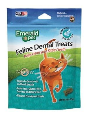 EMERALD PET FELINE TREATS OCEAN FISH
