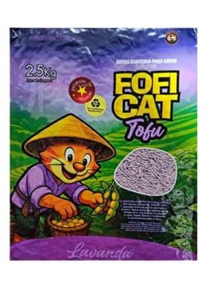 Fofi Cat Tofu Arena lavanda