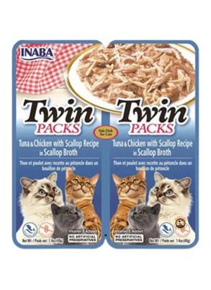 Inaba Twin Packs Tuna & Chicken