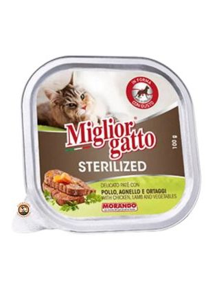 Miglior Gatto Sterilized Paté Pollo