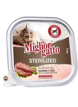 Miglior Gatto Sterilized Paté con Salmón