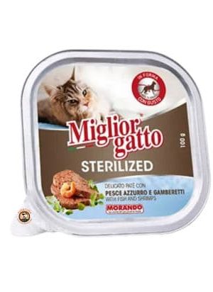 iglior Gatto Sterilized Paté con Pescado